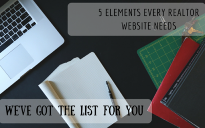 5 Elements Every Realtor Website Needs