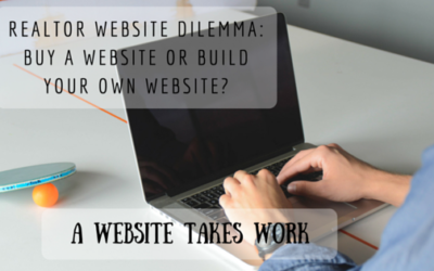 Realtor Website Dilemma: Buy a Website or Build Your Own Website