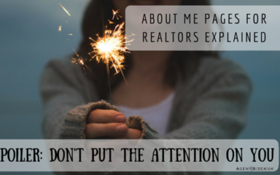 About Me Page for Realtor Websites Explained